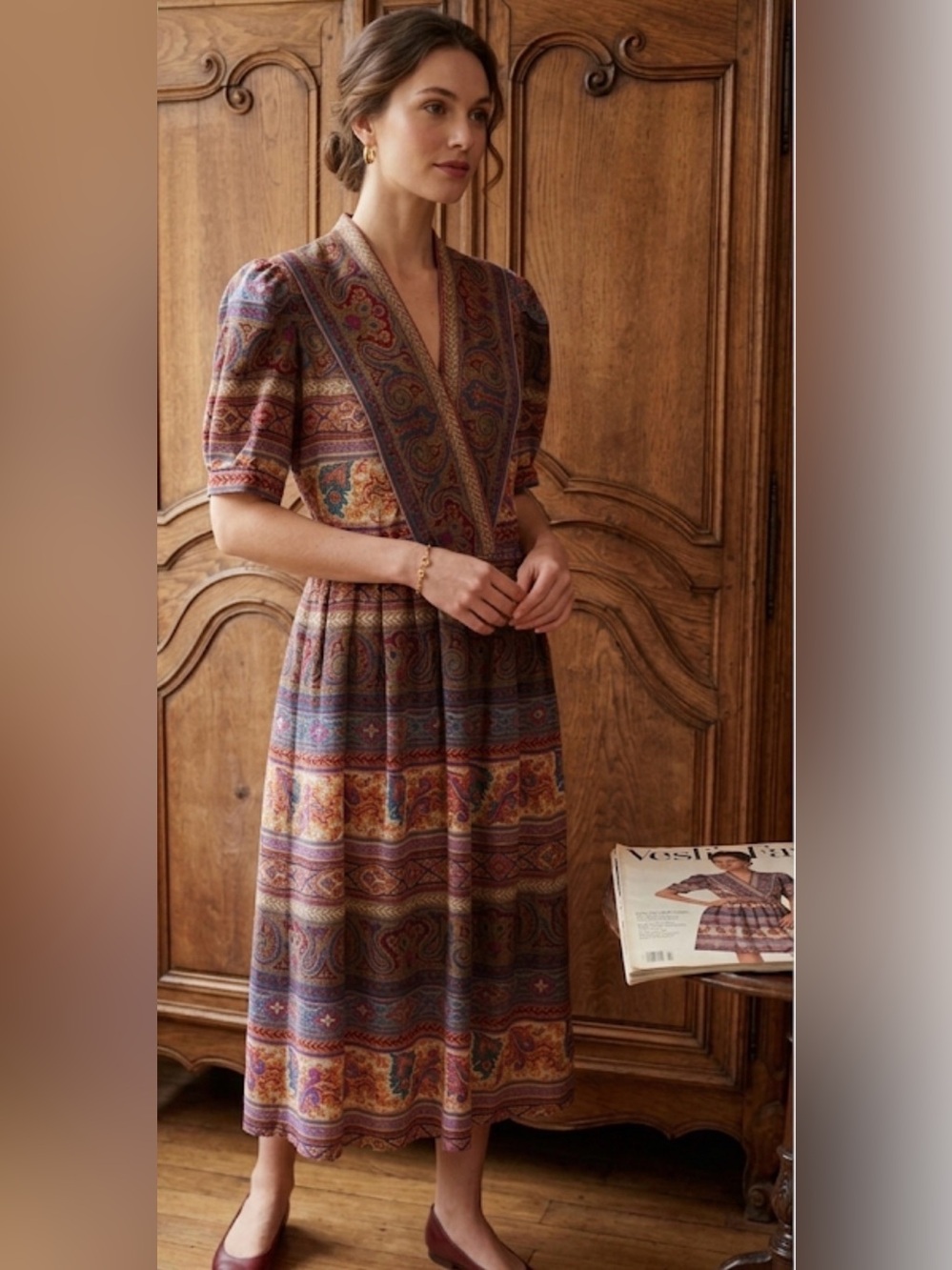 Vintage 80’s Leslie Fay Dress